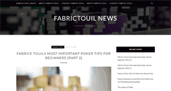 Desktop Screenshot of fabricetouilnews.com